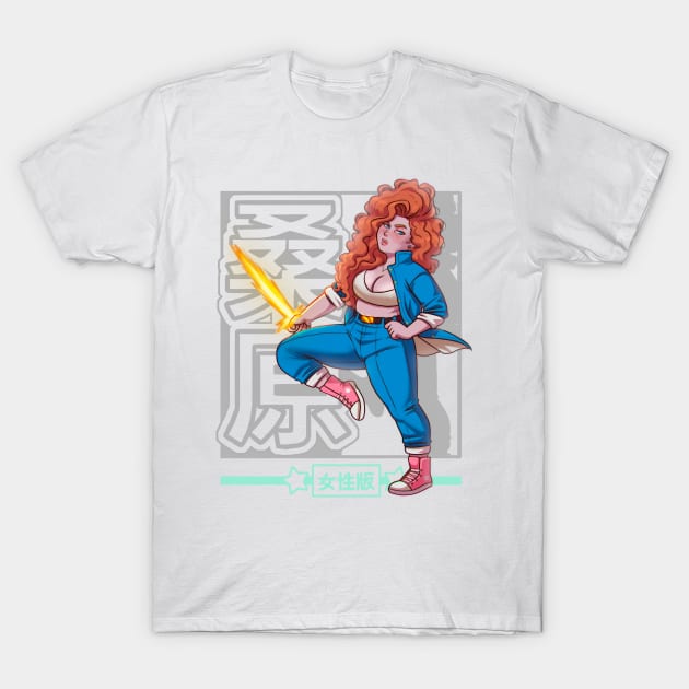 Kuwabara - Female Version T-Shirt by BrunoMota